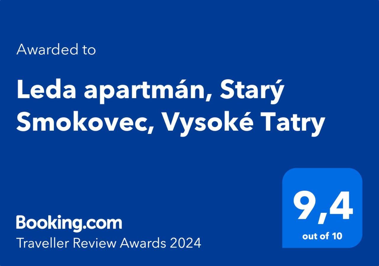 Leda Apartman, Stary Smokovec, Vysoké Tatry Exteriér fotografie